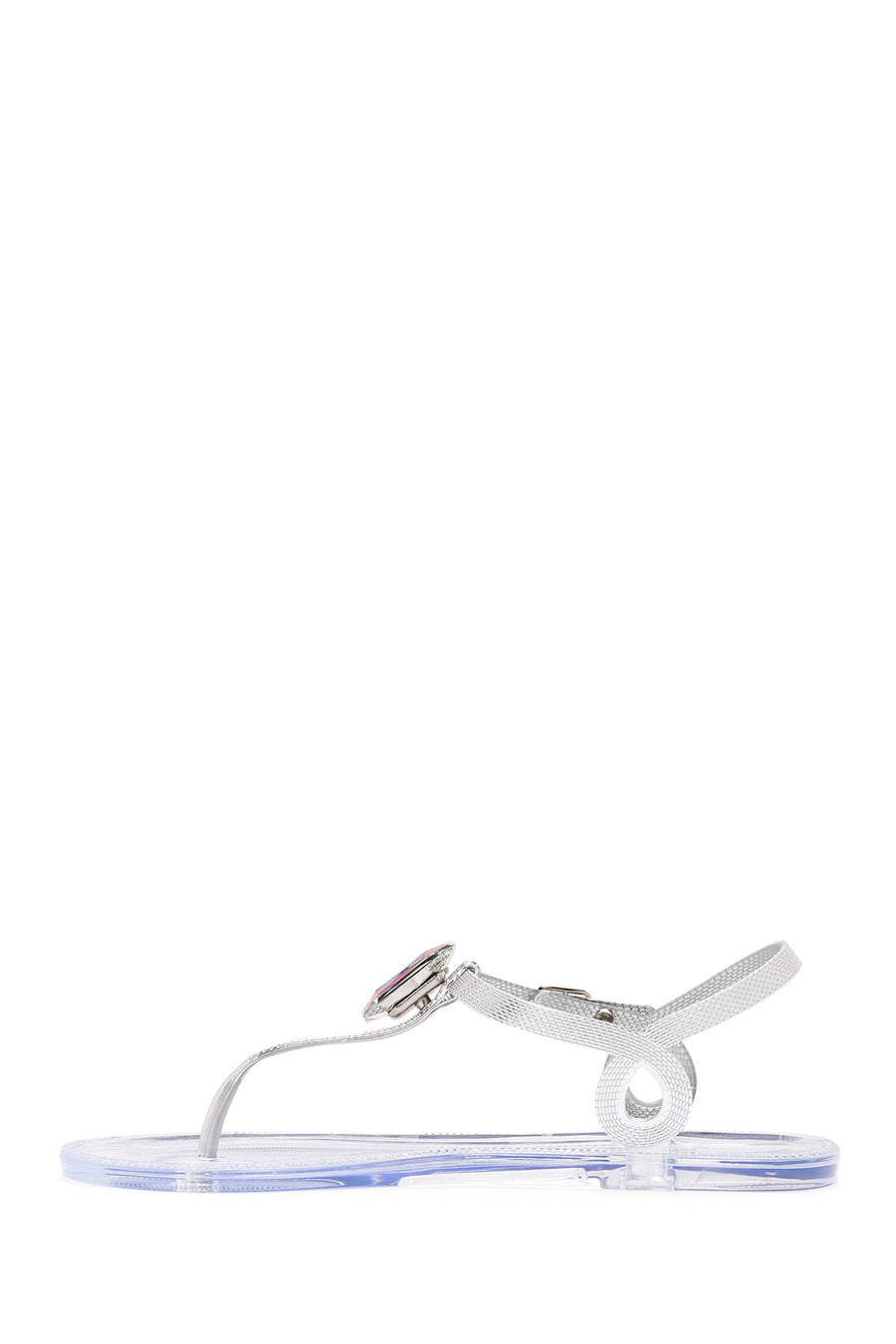 Women's Transparent Jelly Flip Flops Sandals