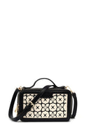 Women's Black Long Strap Printed Shoulder Bag | Derimod