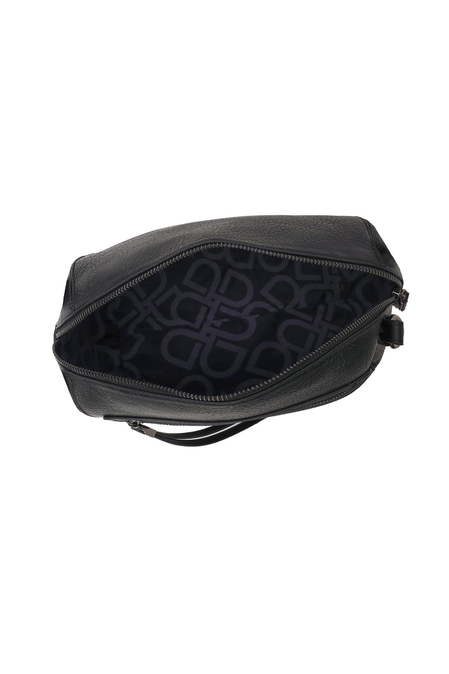 Woman Black Long-Strap Crossbody Bag