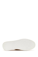 Woman Beige Leather Comfort Shoes | Derimod
