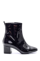 Women's Heeled Patent Leather Boots | Derimod