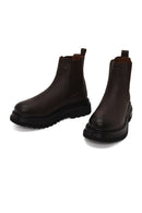 Harley Davidson Male Brown 12011 Thick-Soled Leather Chelsea Boots | Derimod