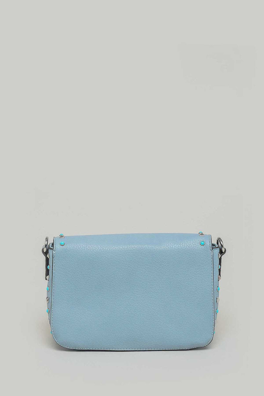 Women's Shoulder Bag with Staple Detail