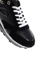 Alberto Guardiani Women's Black Wen Leather Thick Soled Sneaker | Derimod
