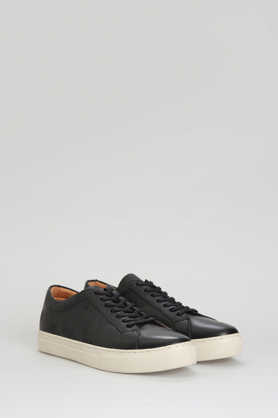 Kamuflaj Desen Erkek Deri Sneaker