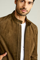 Suarez Men's Leather Jacket | Derimod
