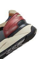 Men's Anthracite Suede Leather Detailed Sneaker | Derimod