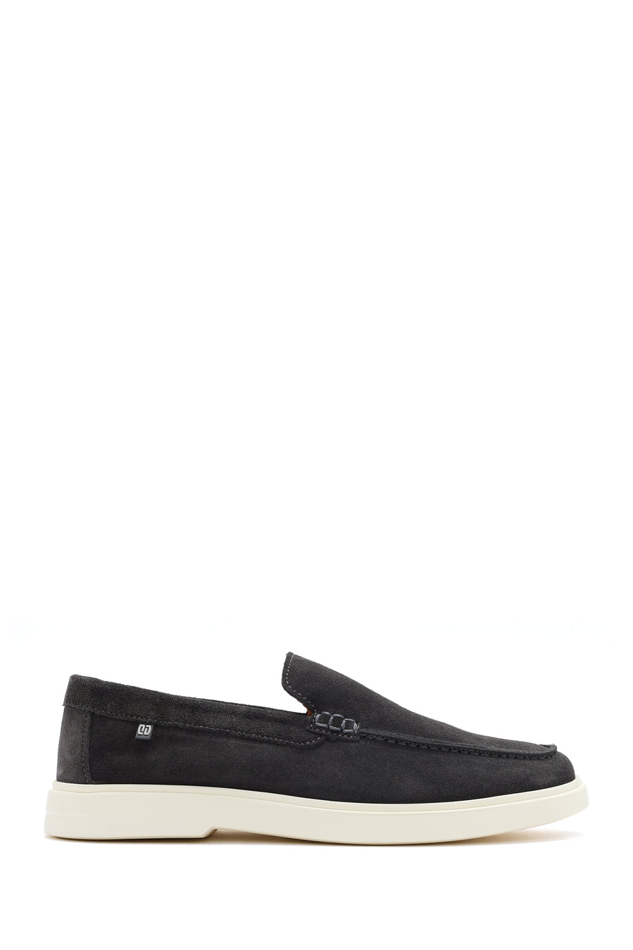 Men's Gray Suede Leather Casual Loafer 25SFD707610 | Derimod