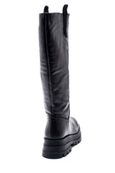 Women's Leather Zippered Boots | Derimod