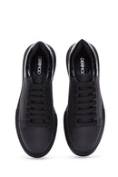 Men's Black Thick Soled Sneaker | Derimod
