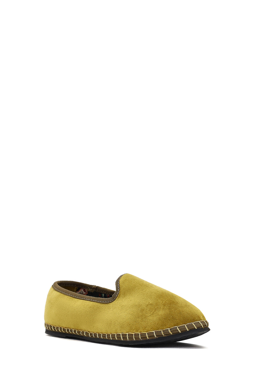 Kadın Yeşil Kumaş Loafer