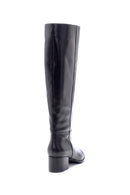 Women's Leather Heeled Boots | Derimod