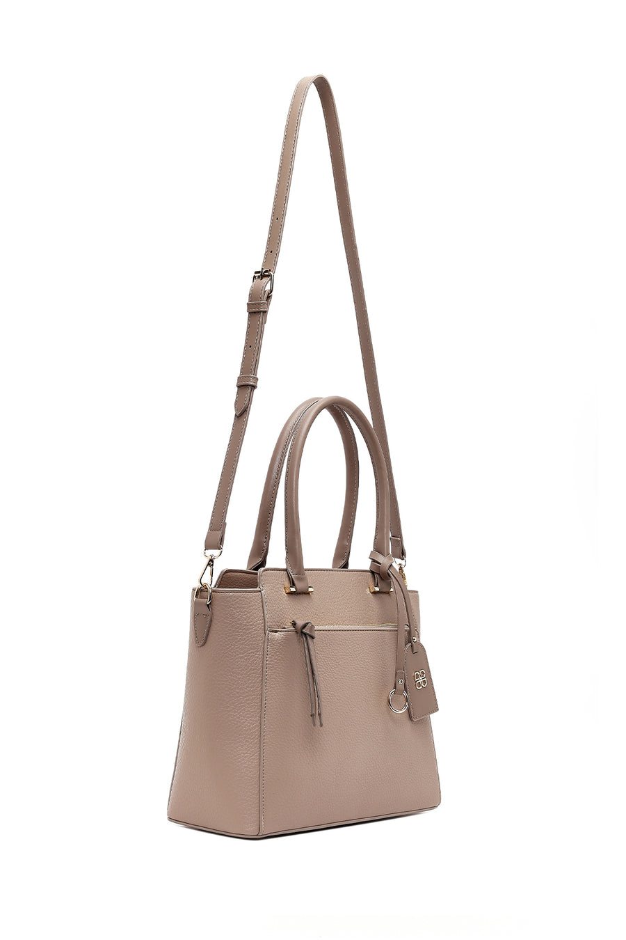 Women's Beige Long Strap Shoulder Bag