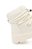 Woman Beige Lace-up Thick-soled Boots | Derimod