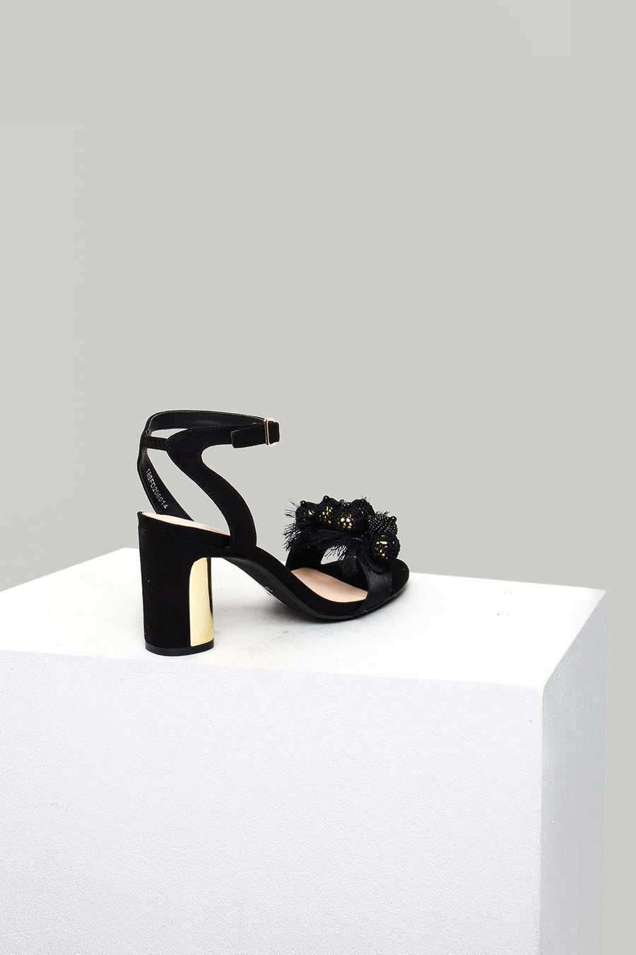Black Stone Women's Heeled Sandals