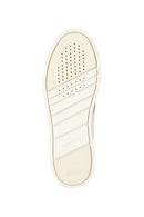 Geox Women's White D Skyely Lace-up Leather Sports Shoes | Derimod