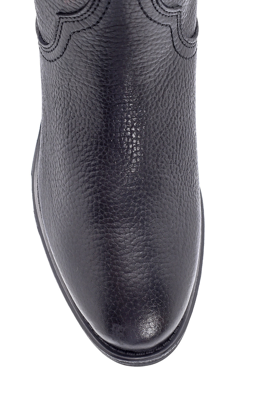 Women's Leather Heeled Boots