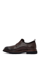 Male Brown Lace-up Leather Casual Shoes | Derimod