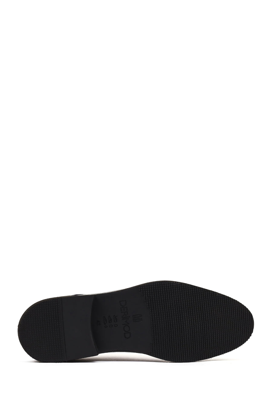 Men's Navy Blue Lace-up Leather Casual Shoes