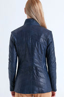 Madison Women's Leather Jacket | Derimod