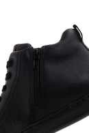 Camper Men's Black Runner Four Leather Sports Boots | Derimod