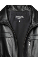Bryan Men's Black Leather Jacket | Derimod