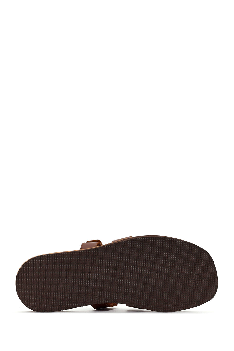 Women's Brown Leather Slippers
