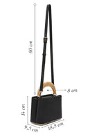 Women's Black Long Strap Mini Handbag | Derimod