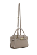 Woman Beige Long-Strap Classic Shoulder Bag | Derimod