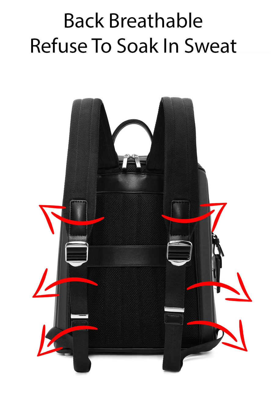 D-Pack Unisex Siyah Kumaş Sırt Çantası