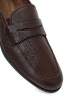 Men's Brown Leather Classic Loafer | Derimod
