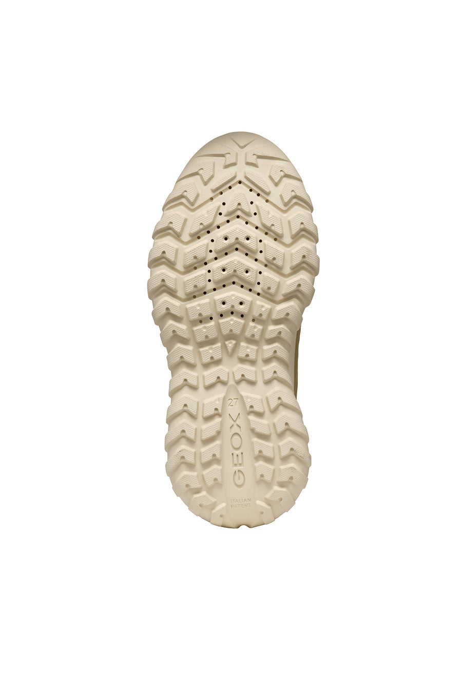 Geox Erkek Çocuk Bej Simbyos Abx Bağcıklı Waterproof Sneaker