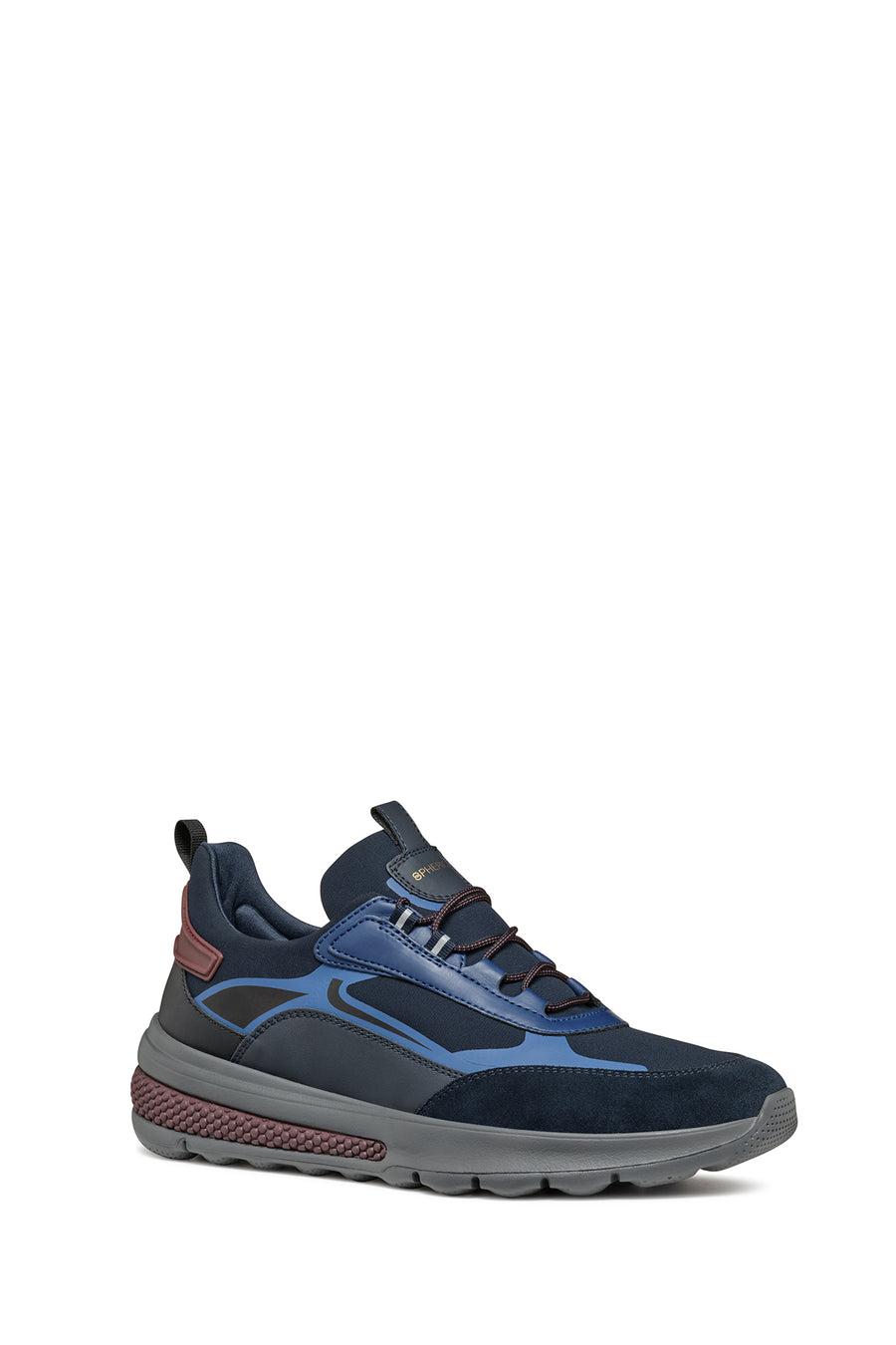 Geox Men's Navy Spherica Active Lace-Up Sneakers