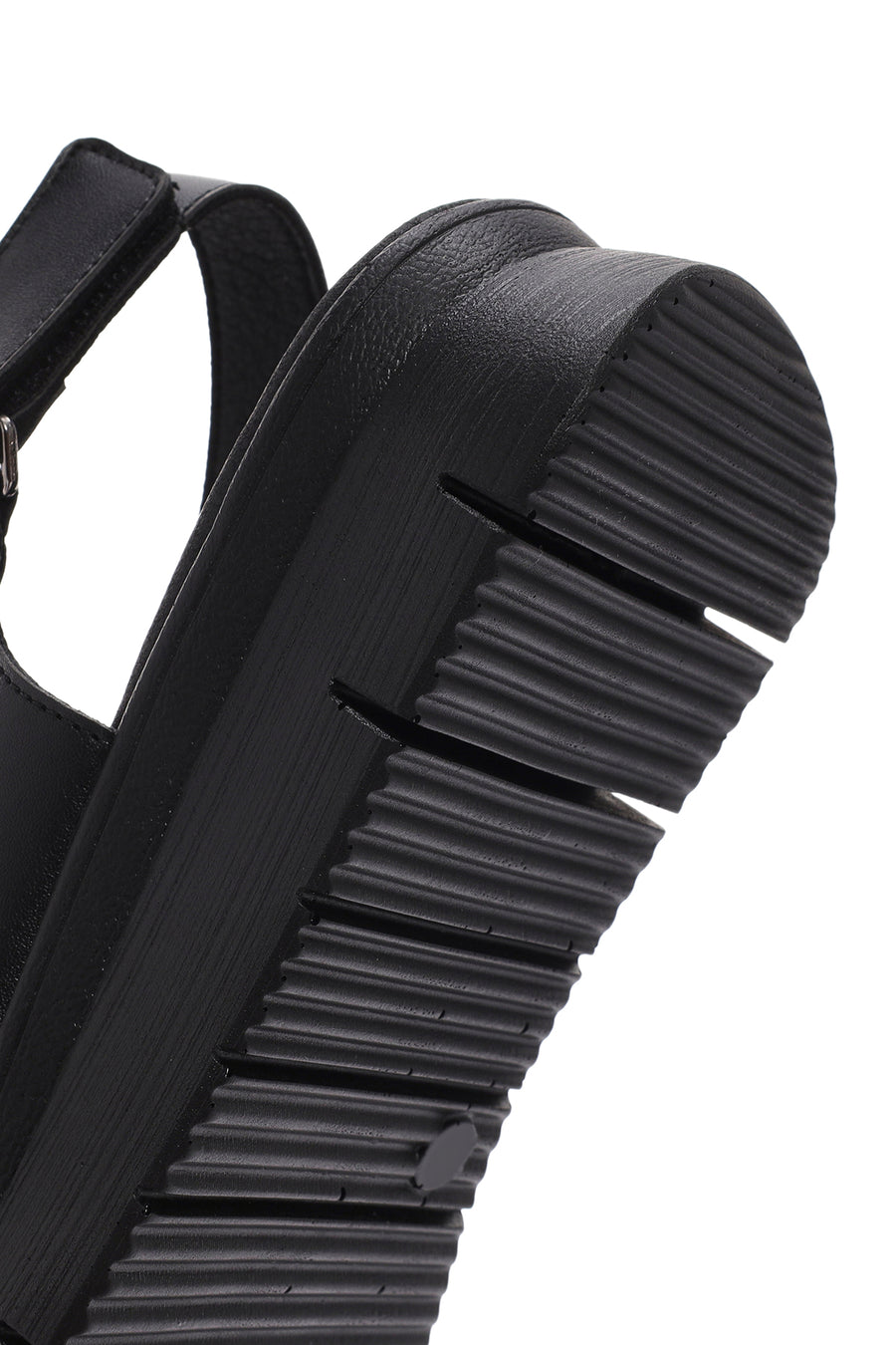 Kadın Siyah Bantlı Comfort Sandalet