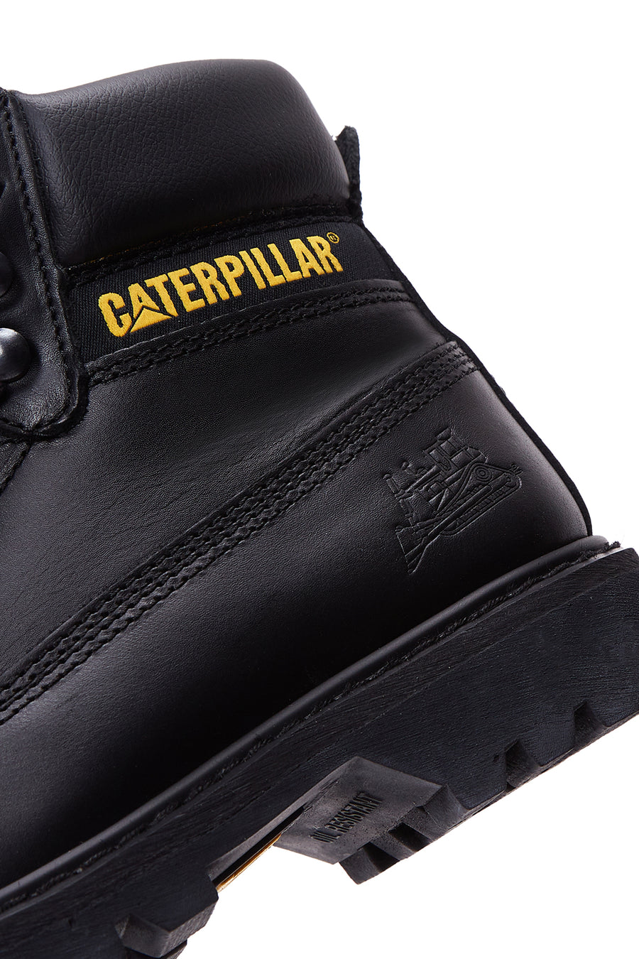 Caterpillar Women's Black Leather Colorado Boots
