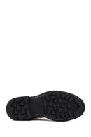 Men's Black Leather Chelsea Boot | Derimod