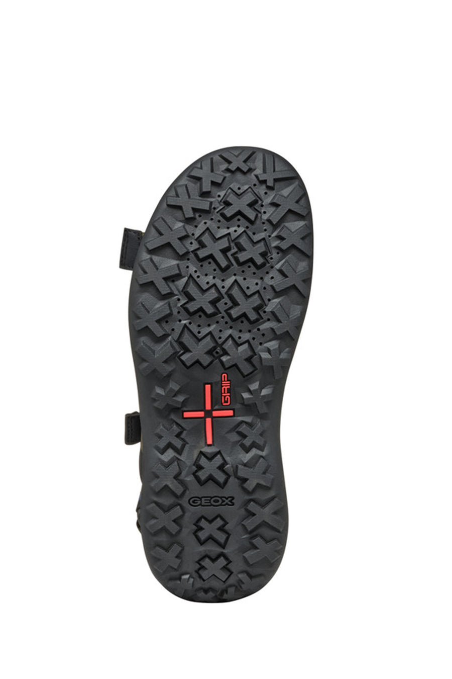 Geox Men's Green U Terreno + Grip B Te + Nbk Sy Double Strap Fabric Sandals