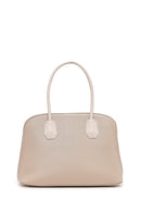 Women's Cream Long Strap Classic Handbag | Derimod