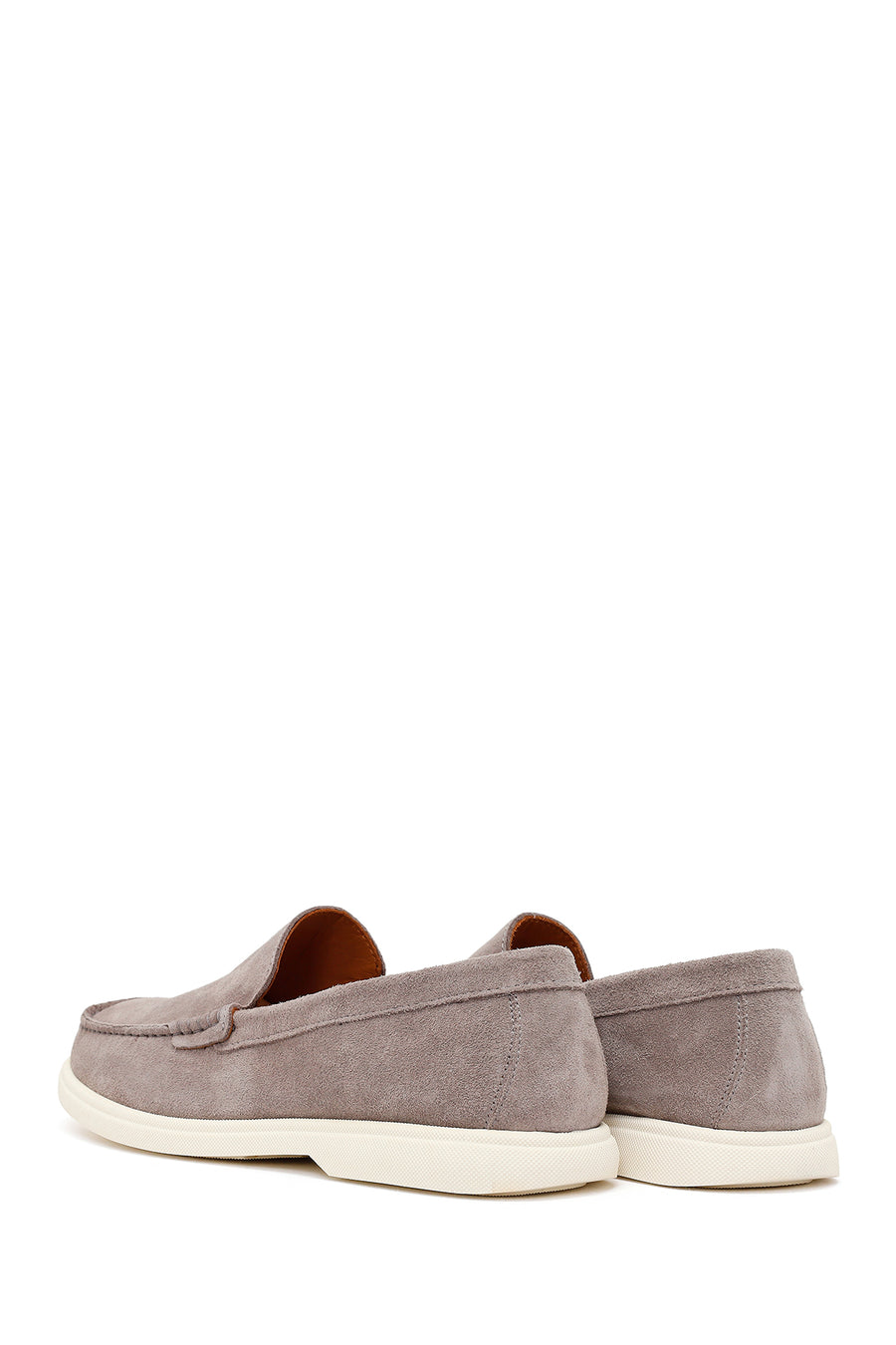 Male Grey Suede Loafer