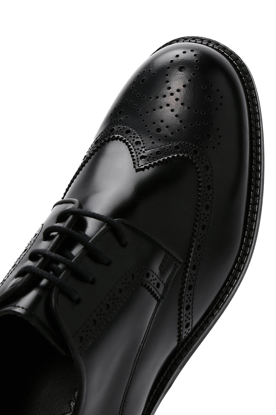 Men's Black Leather Classic Shoes