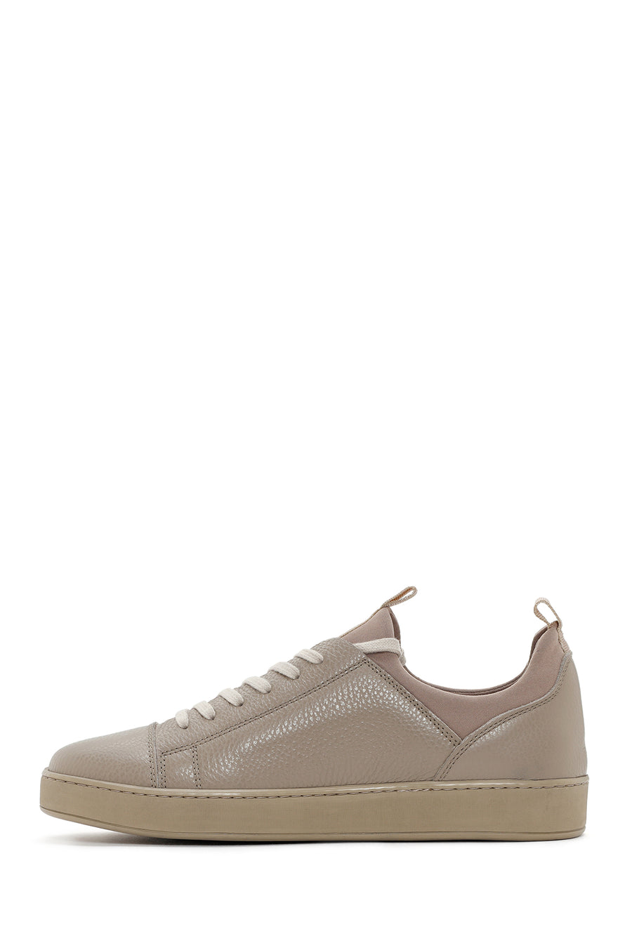 Men's Mink Lace-up Leather Sneaker