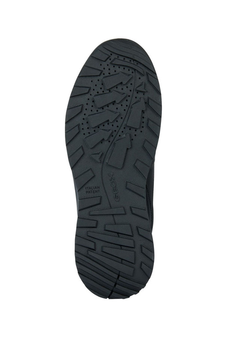 Geox Men's Black Terrestre Laced Leather Boots