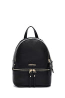 Women's Black Backpack | Derimod