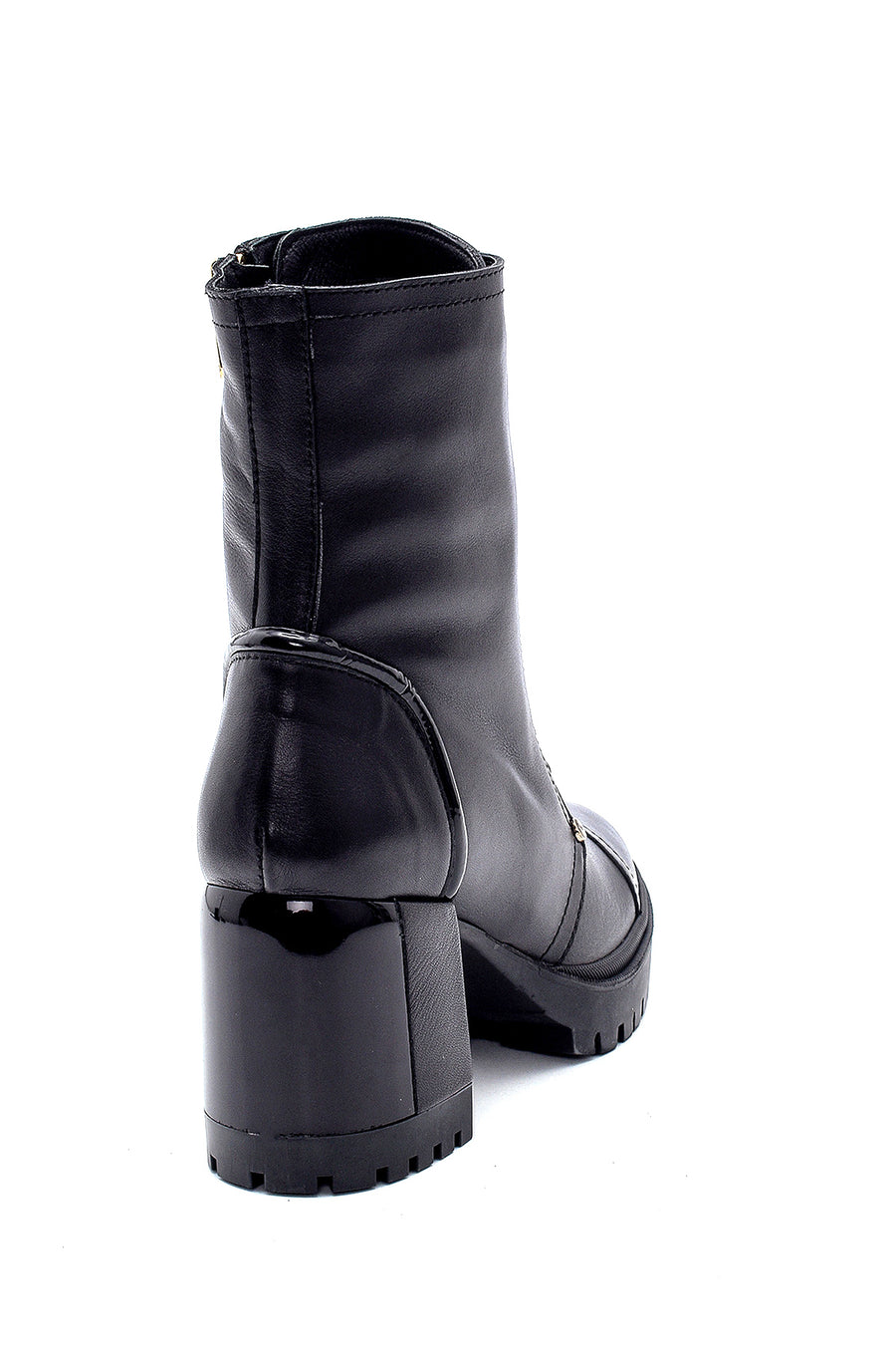 Women's Leather Heeled Boots