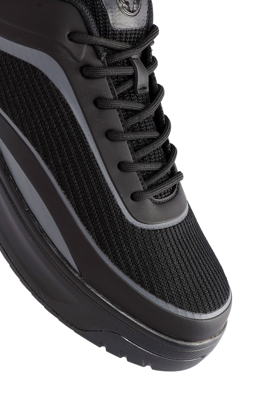 ACBC x Derimod Men's Black Lace-Up Sneakers