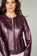 Adela Women's Leather Jacket | Derimod