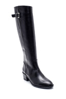 Women's Leather Heeled Boots | Derimod