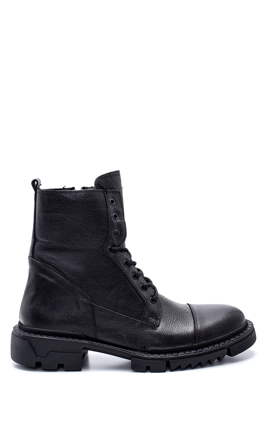 Erkek Deri Fermuarlı Postal Bot 21WFD6261FT | Derimod