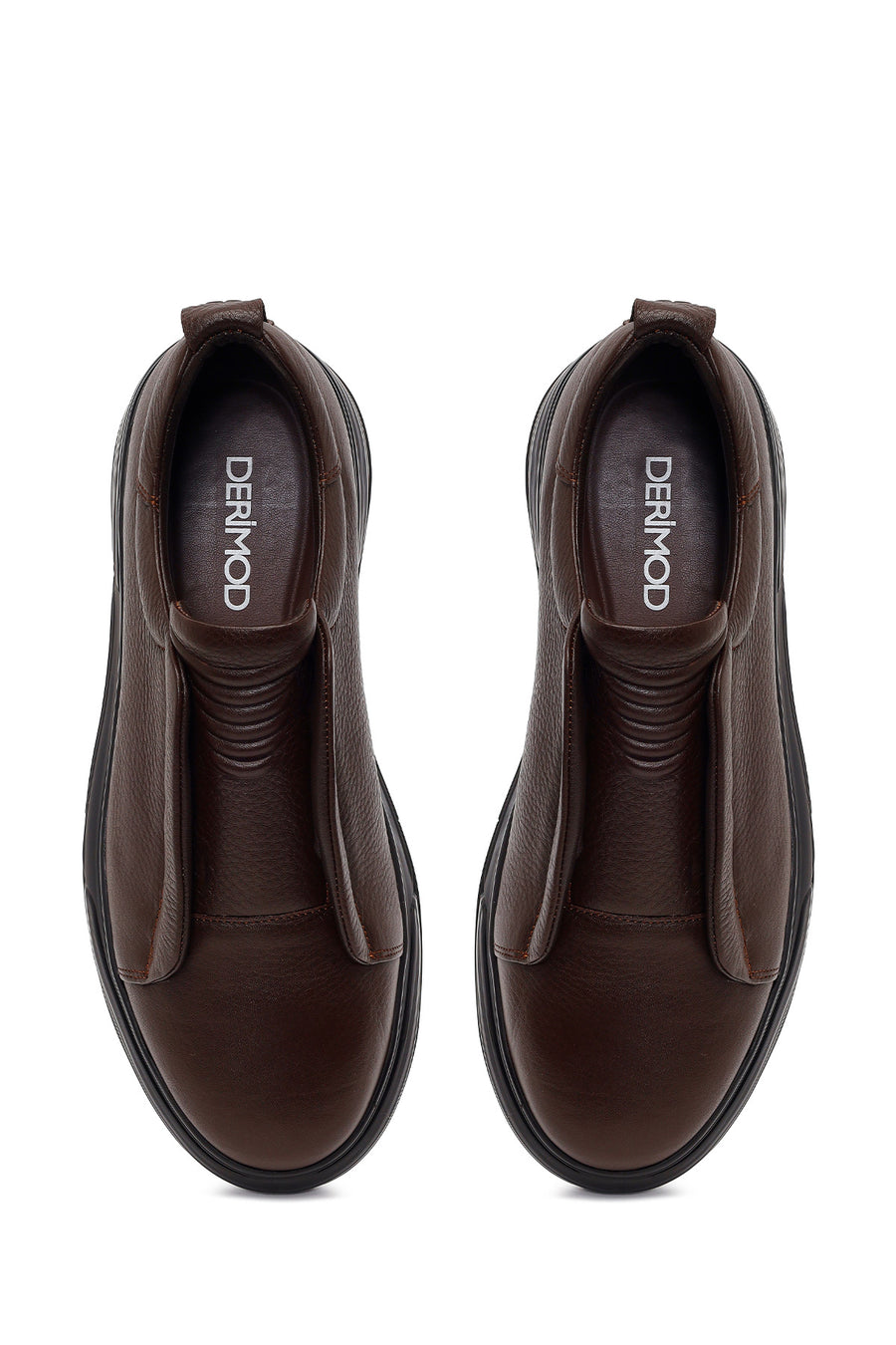 Male Brown Leather Sneaker