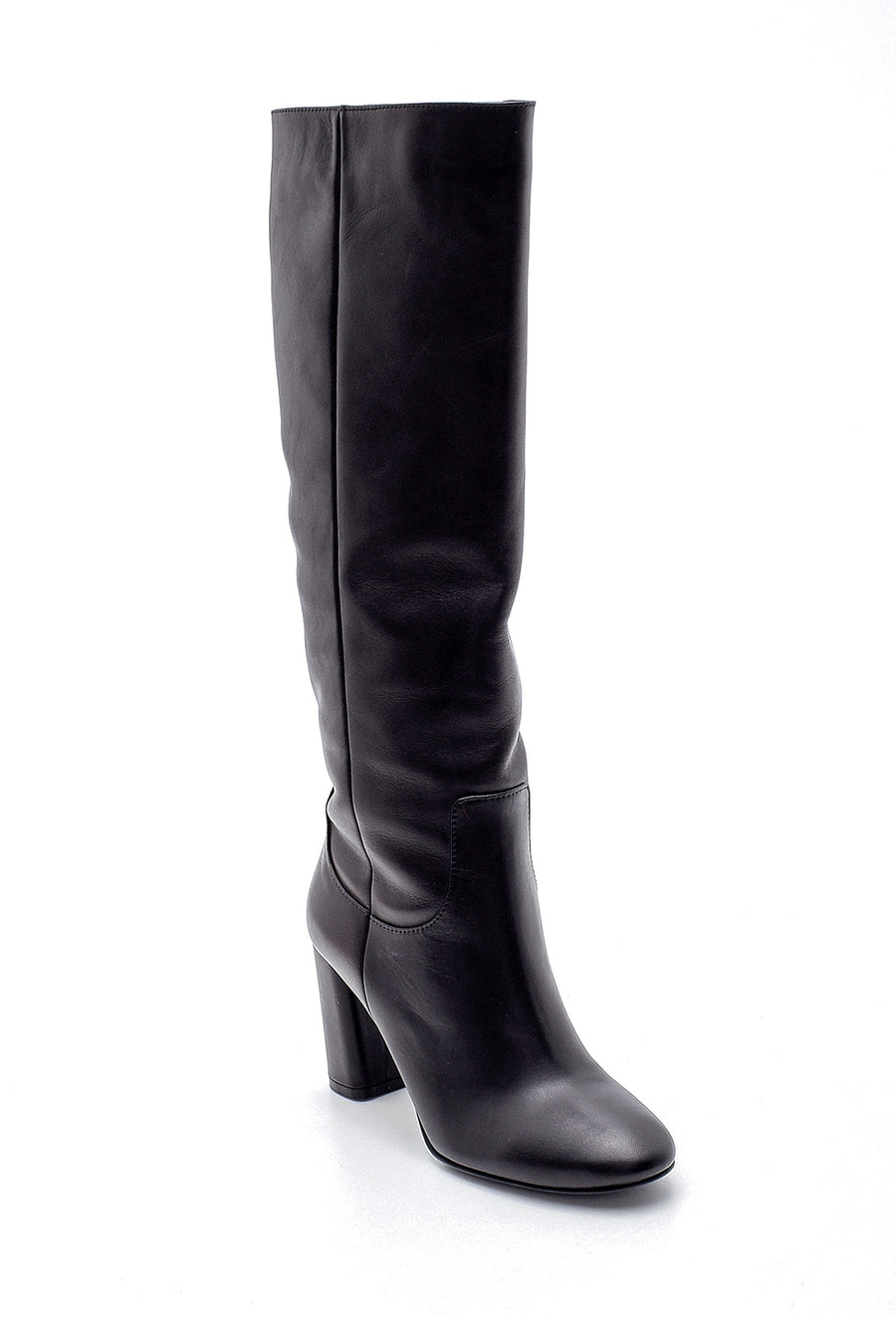 Women's Leather Heeled Boots